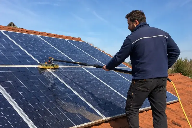 Nettoyage et entretien de panneaux solaires à Marquette-lez-Lille